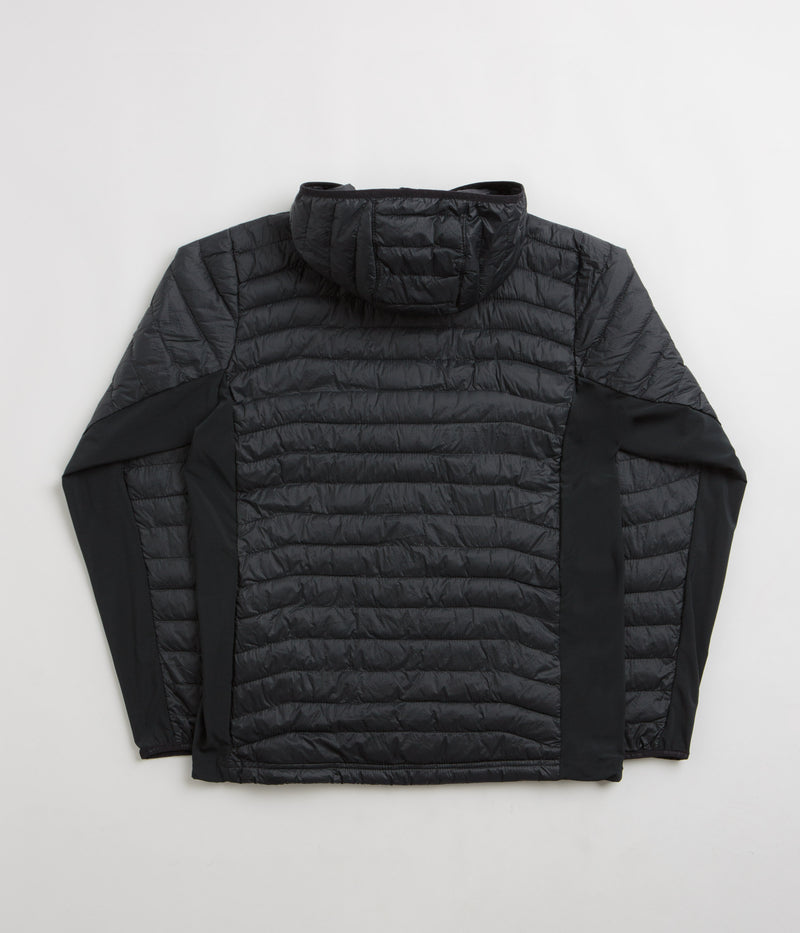 Columbia Powder Pass Hybrid Hooded Jacket in Black