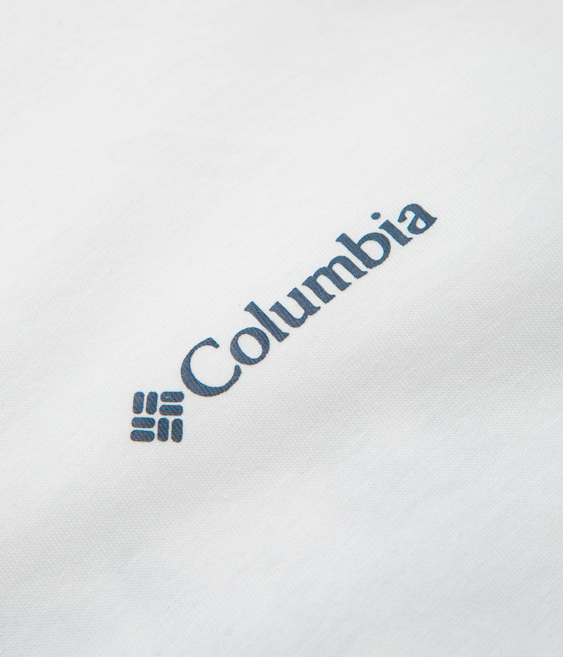 Columbia Rapid Ridge Back Graphic II T-Shirt in White and Heavenly Horizons