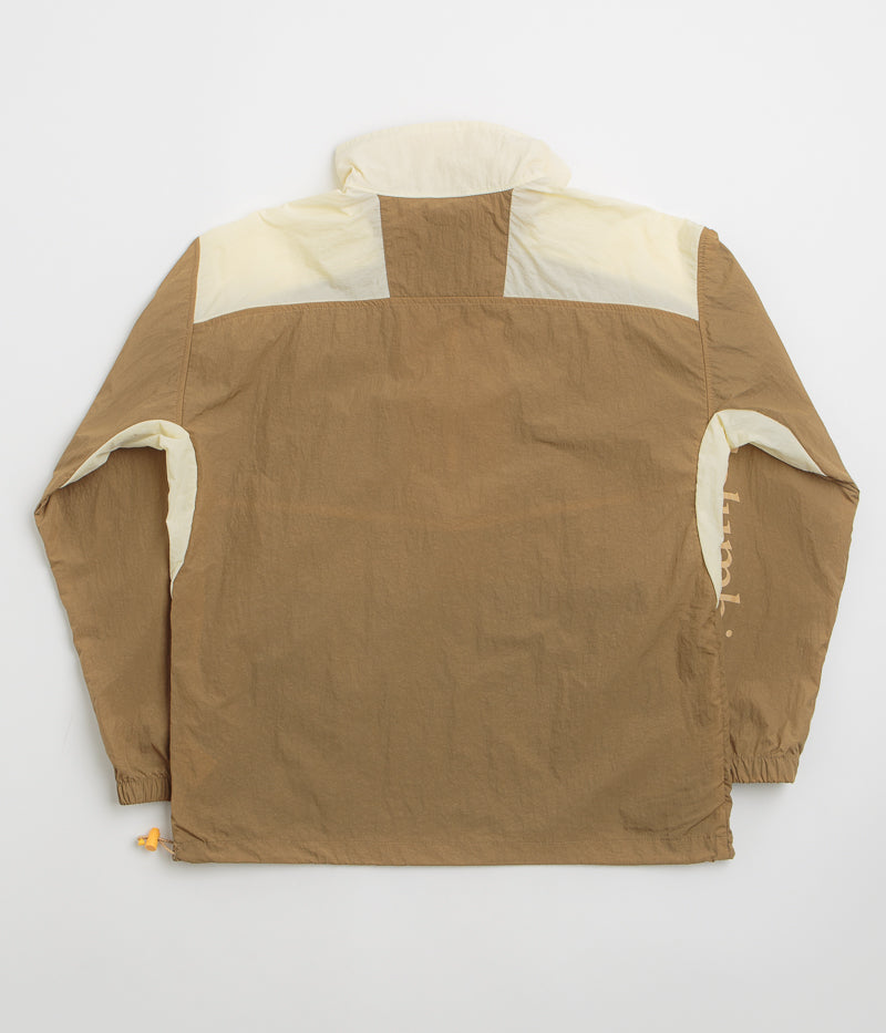 Columbia Riptide II Retro Windbreaker Anorak in Delta and Lemon Wash