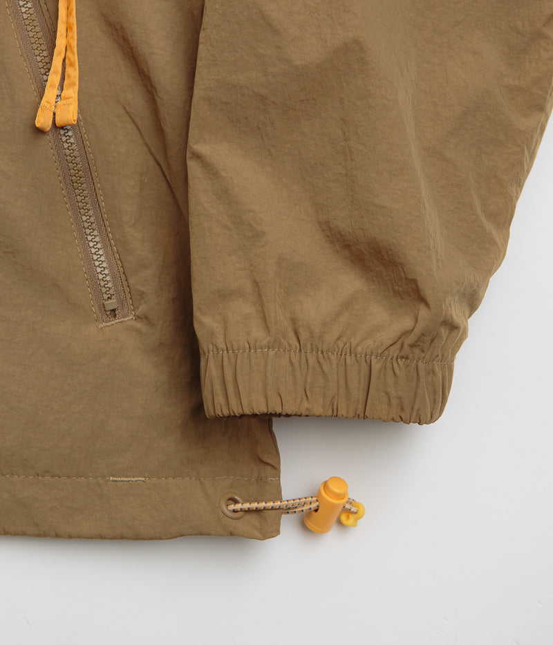 Columbia Riptide II Retro Windbreaker Anorak in Delta and Lemon Wash