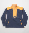 Columbia Riptide II Retro Windbreaker Anorak in Nocturnal and Summer Orange