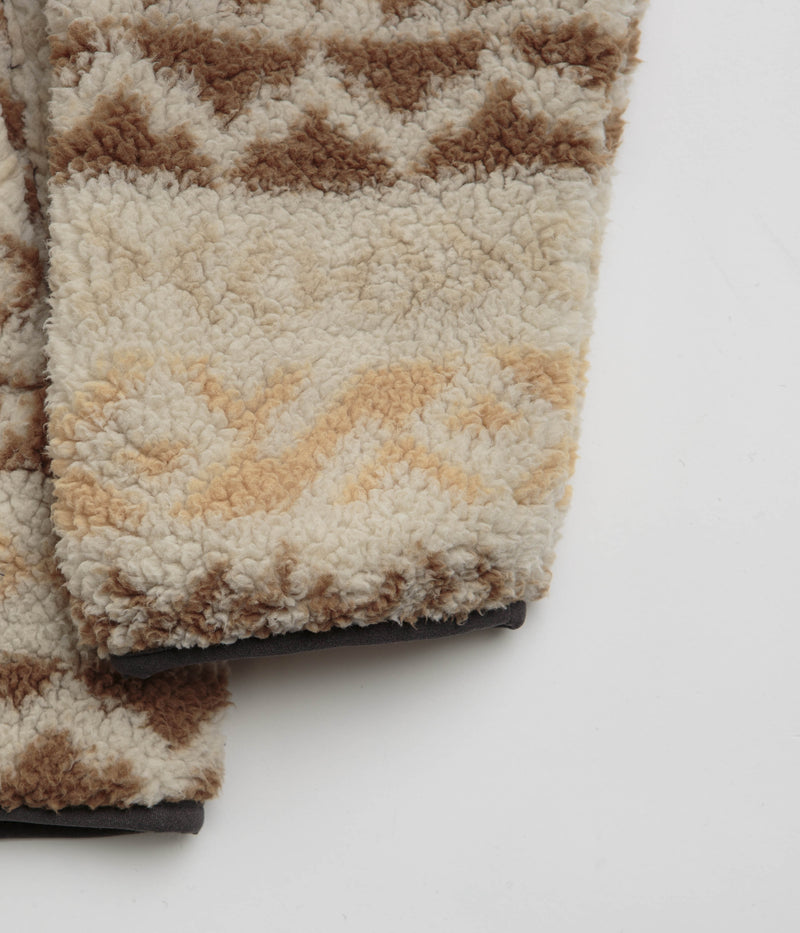 Columbia Rugged Ridge Half Snap Fleece in Dark Stone and Delta Madras Multi
