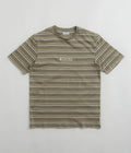 Columbia Somer Slope Striped T-Shirt in Stone Green