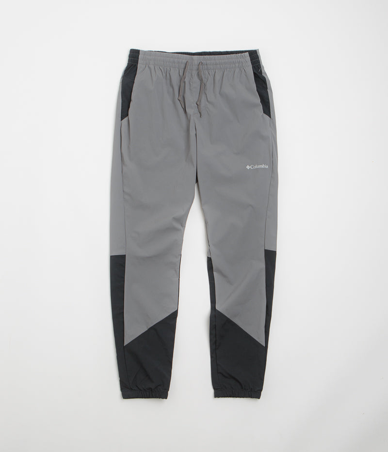Columbia Tech Nylon Pants in City Grey and Black