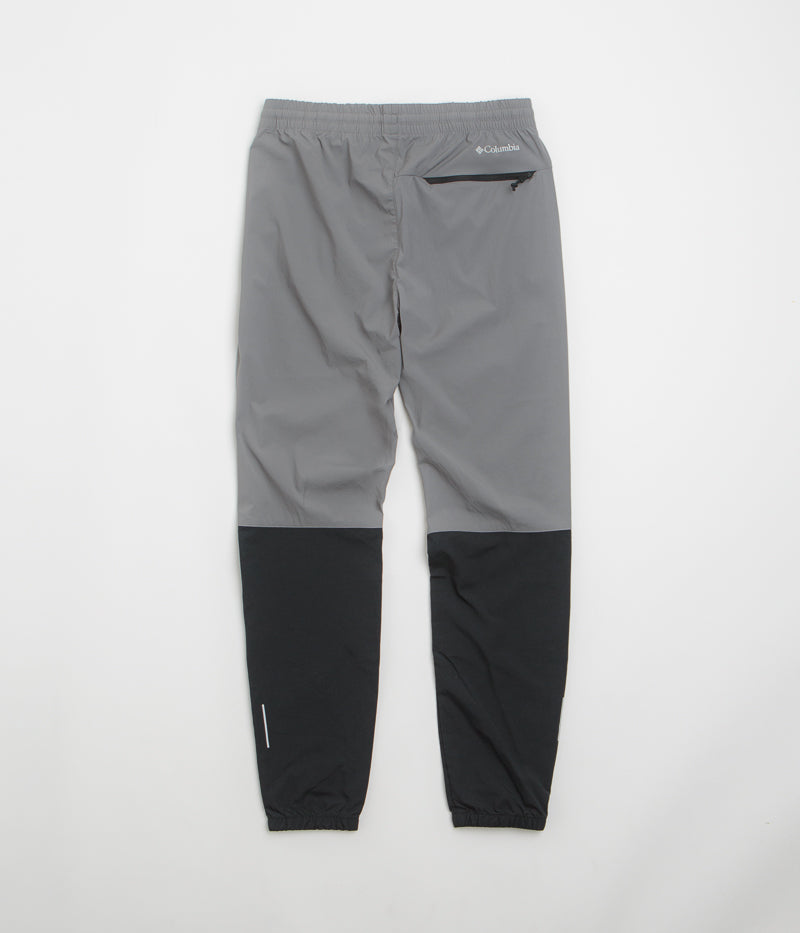 Columbia Tech Nylon Pants in City Grey and Black