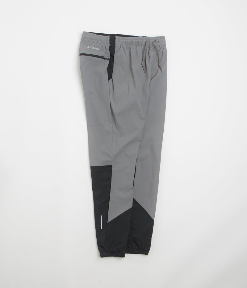 Columbia Tech Nylon Pants in City Grey and Black
