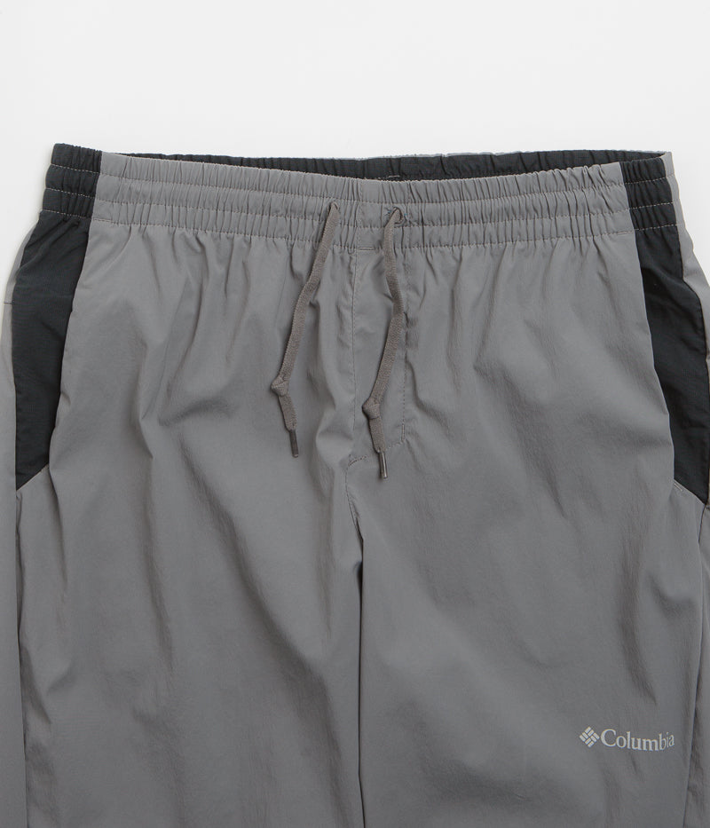 Columbia Tech Nylon Pants in City Grey and Black