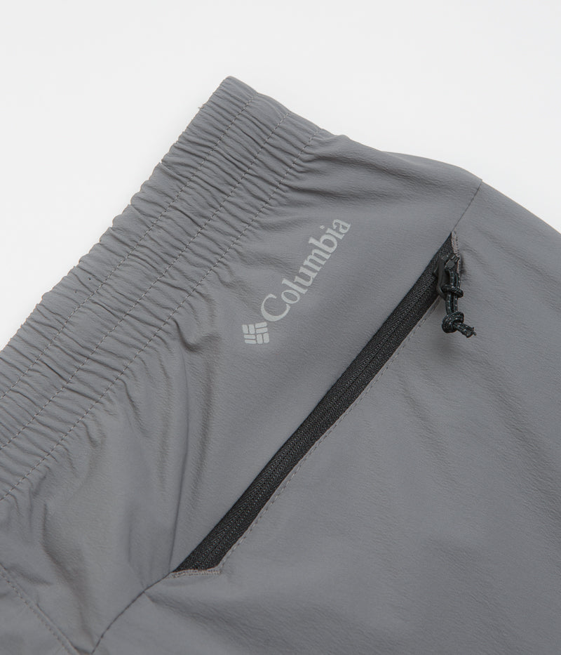 Columbia Tech Nylon Pants in City Grey and Black