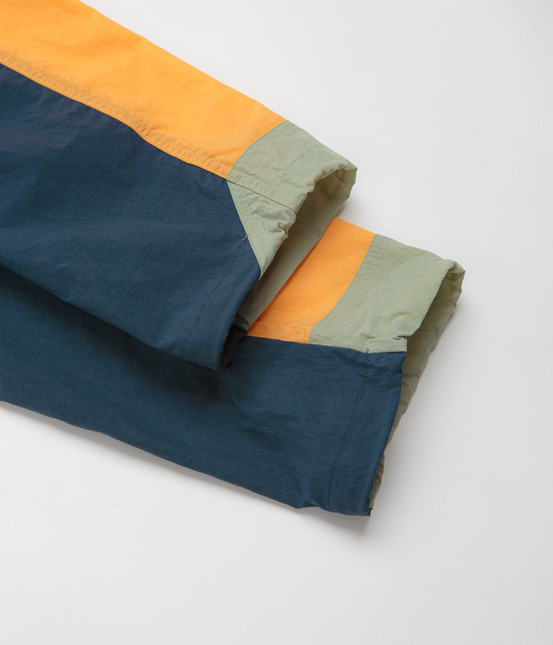 Columbia Tech Nylon Pants in Mountain Blue and Collegiate Navy
