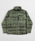 Columbia Winter Pass II Printed Fleece in Greenscape Stippled Stripe