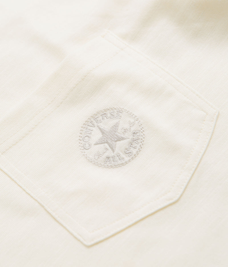 Converse Retro Pocket T-Shirt in Egret
