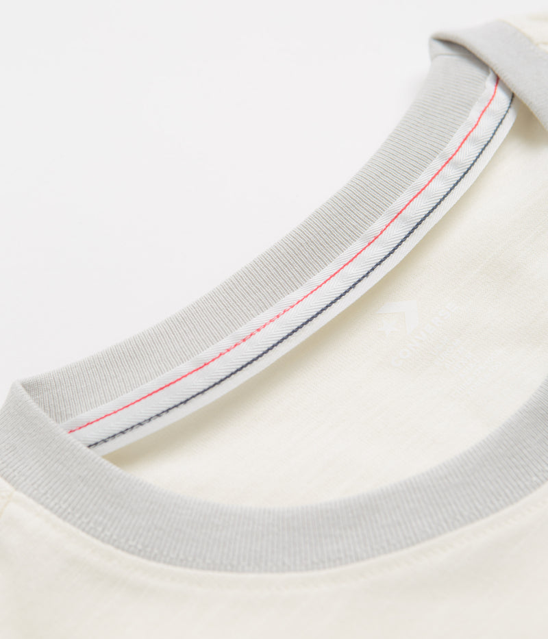 Converse Retro Pocket T-Shirt in Egret