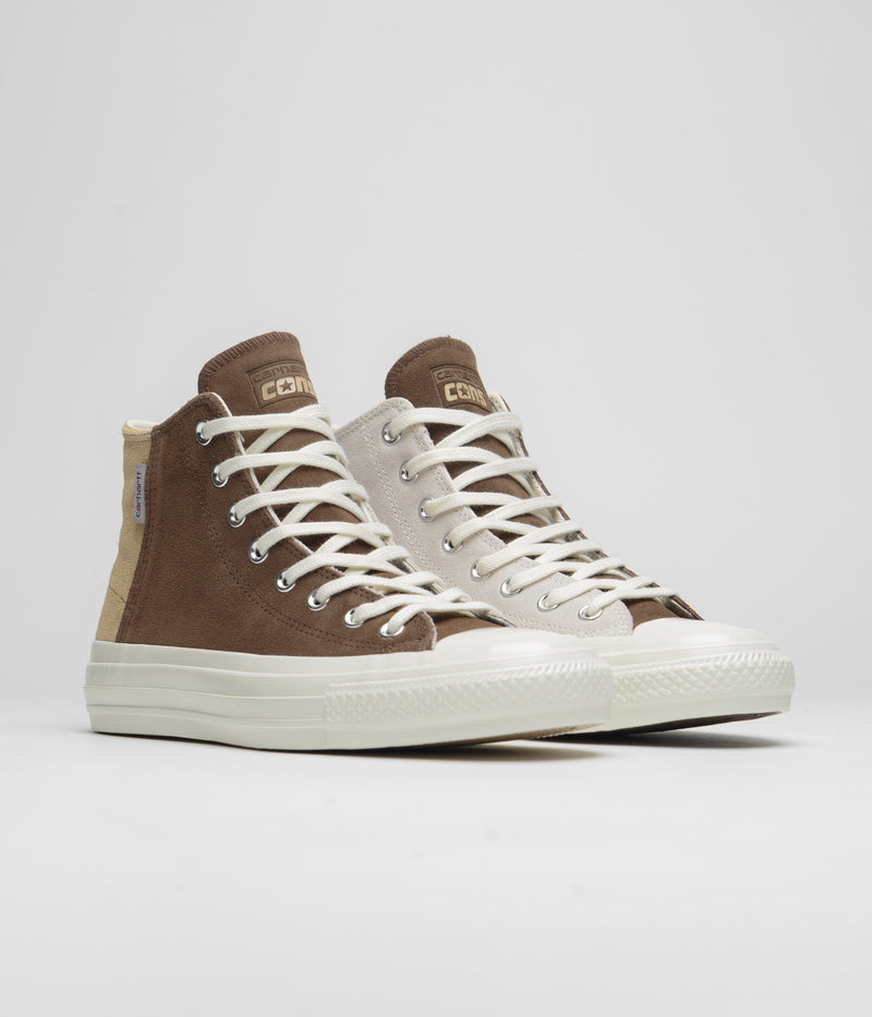 Converse x Carhartt WIP CTAS Pro Shoes in Starfish and Tofu / Dark Earth