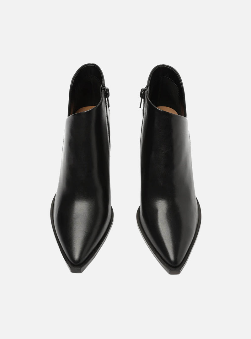 Cora Leather Block Bootie Booties FALL 21