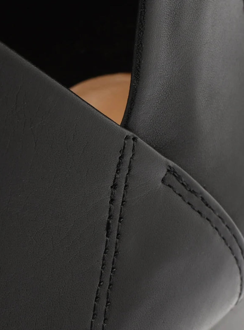 Cora Leather Block Bootie Booties FALL 21