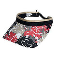 Coral Reef Golf Sun Visor with Coil Lace by GloveIt Visor Cap GloveIt V242 Black
