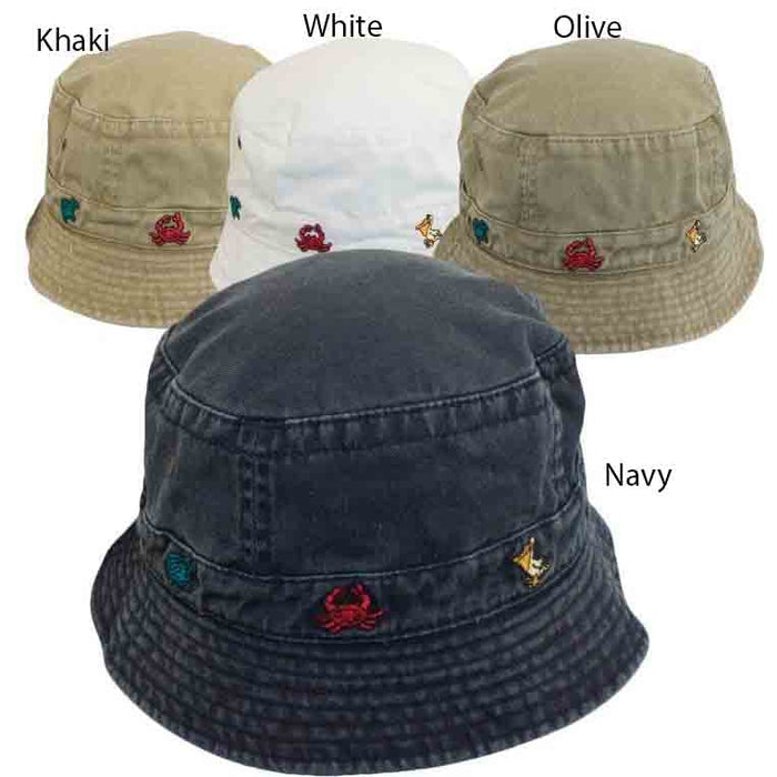 Cotton Bucket Hat for Toddlers - DPC Kinder Caps Bucket Hat Dorfman Hat Co.