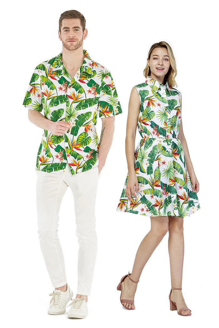Couple Hoku Set in Bird of Paradise