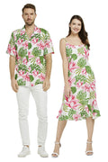 Couple Molokai Set in Lotus Orchid White
