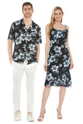 Couple Molokai Set in Midnight Bloom