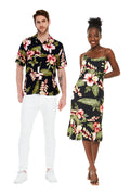 Couple Molokai Set in Rafelsia Black