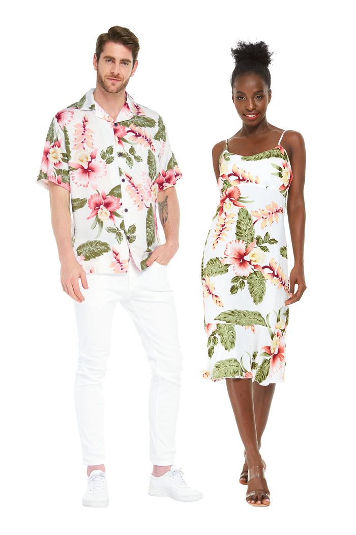 Couple Molokai Set in Rafelsia Cream