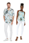 Couple Waiakapuhi Set in Wispy Cereus Light Blue