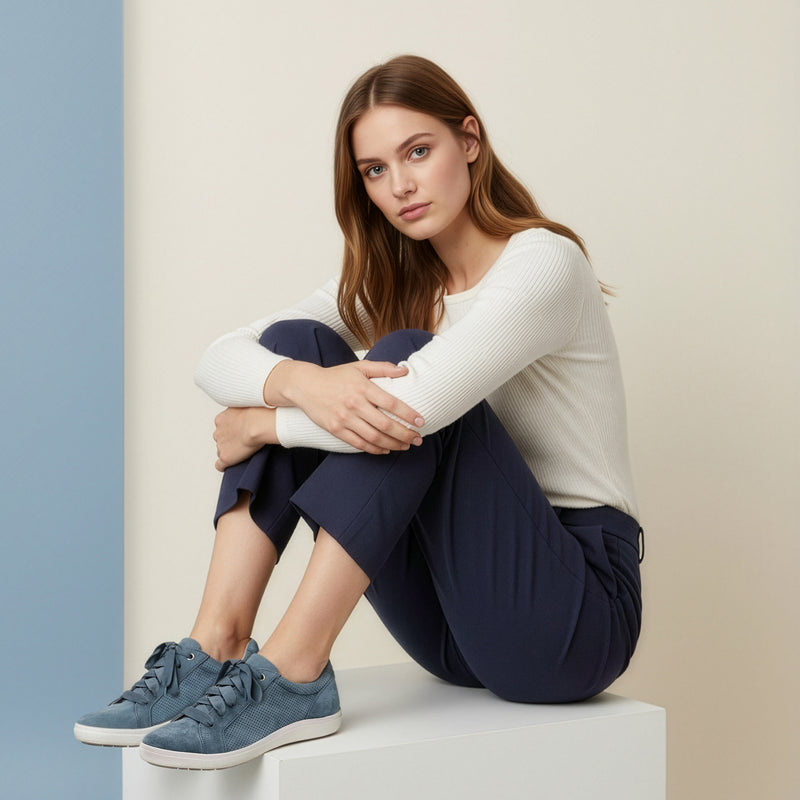 Courtney Lace-up Sneaker #color_blue