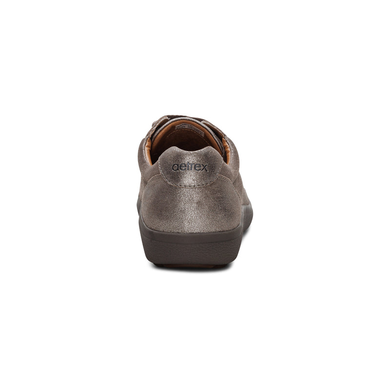 Courtney Lace-up Sneakers #color_brushed-silver