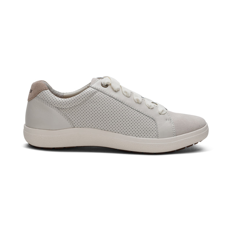 Courtney Lace-up Sneakers #color_chalk
