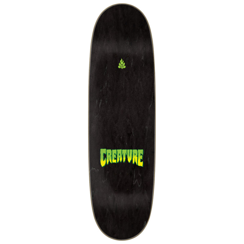 Creature Logo Spray Skateboard Deck - 9.00"