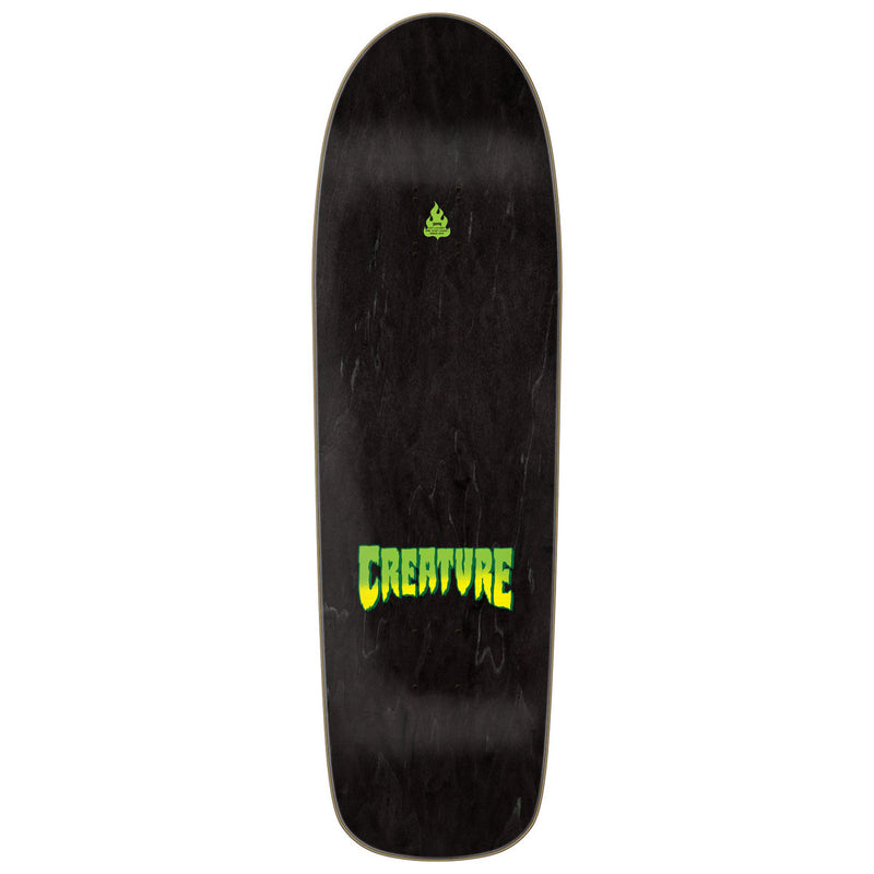 Creature Logo Spray Skateboard Deck - 9.30"
