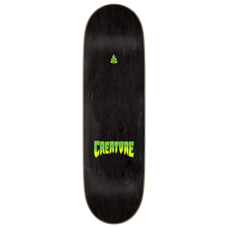 Creature Logo Spray Stumps Skateboard Deck - 9.00"
