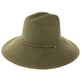 Crushable Lifeguard Hat with Chin Strap - Boardwalk Style Lifeguard Hat Boardwalk Style Hats DA1302-OLIVE Olive Large (59cm)