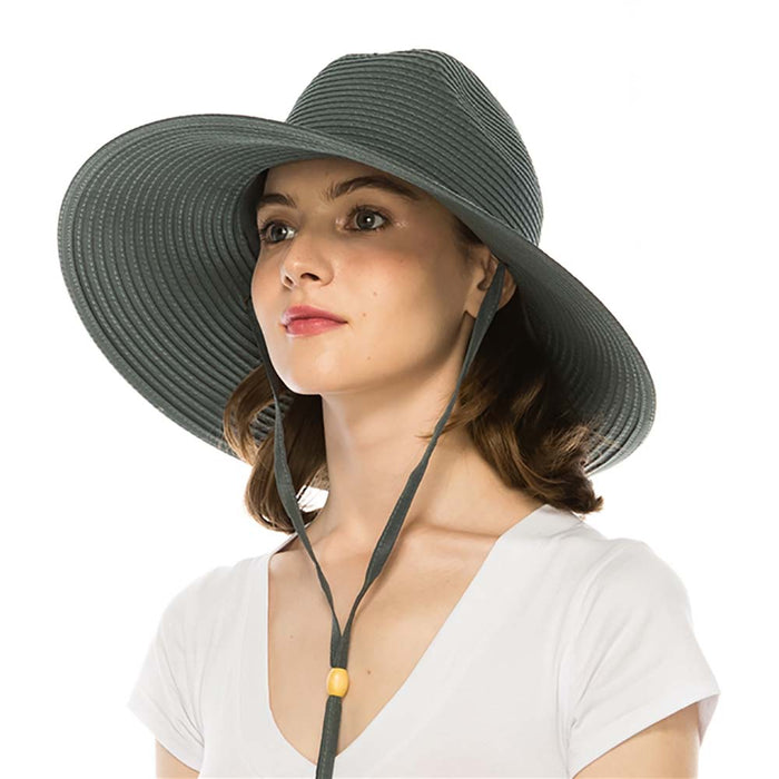 Crushable Lifeguard Hat with Chin Strap - Boardwalk Style Lifeguard Hat Boardwalk Style Hats
