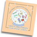 Crystal Ball Gift Tag - Orange