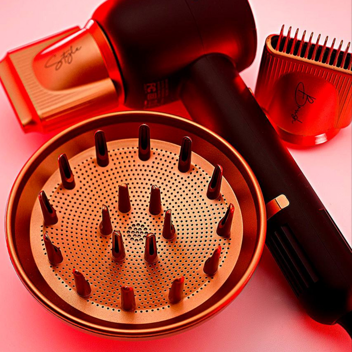 Curly Hair Diffuser Nozzle (For SHD347) - Hair Dryer Accessories - Supreme Trimmer Mens Trimmer Grooming kit 
#COLOR_COPPER