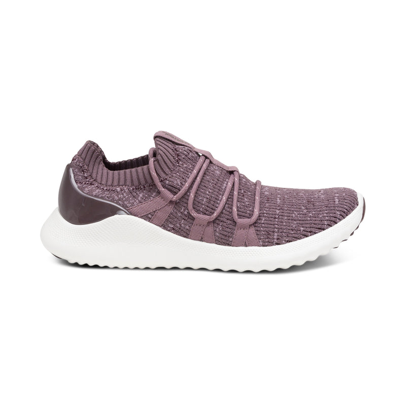 Dani Arch Support Sneakers #color_eggplant