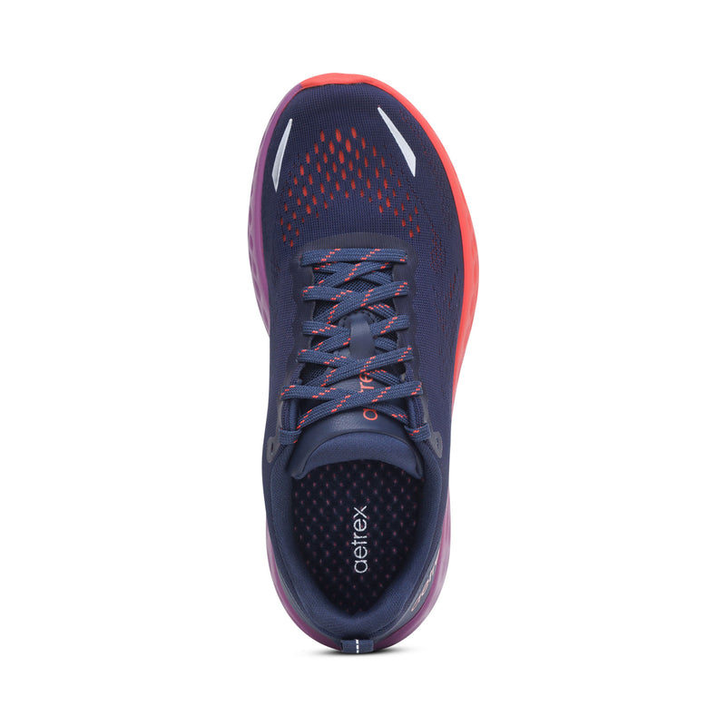 Danika Arch Support Sneaker #color_navy-coral