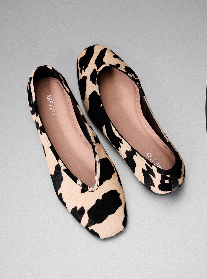 Daphne Ballet Leather Ballet Flats F/25
