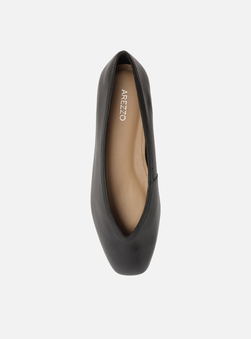 Daphne Ballet Leather Ballet Flats F/25