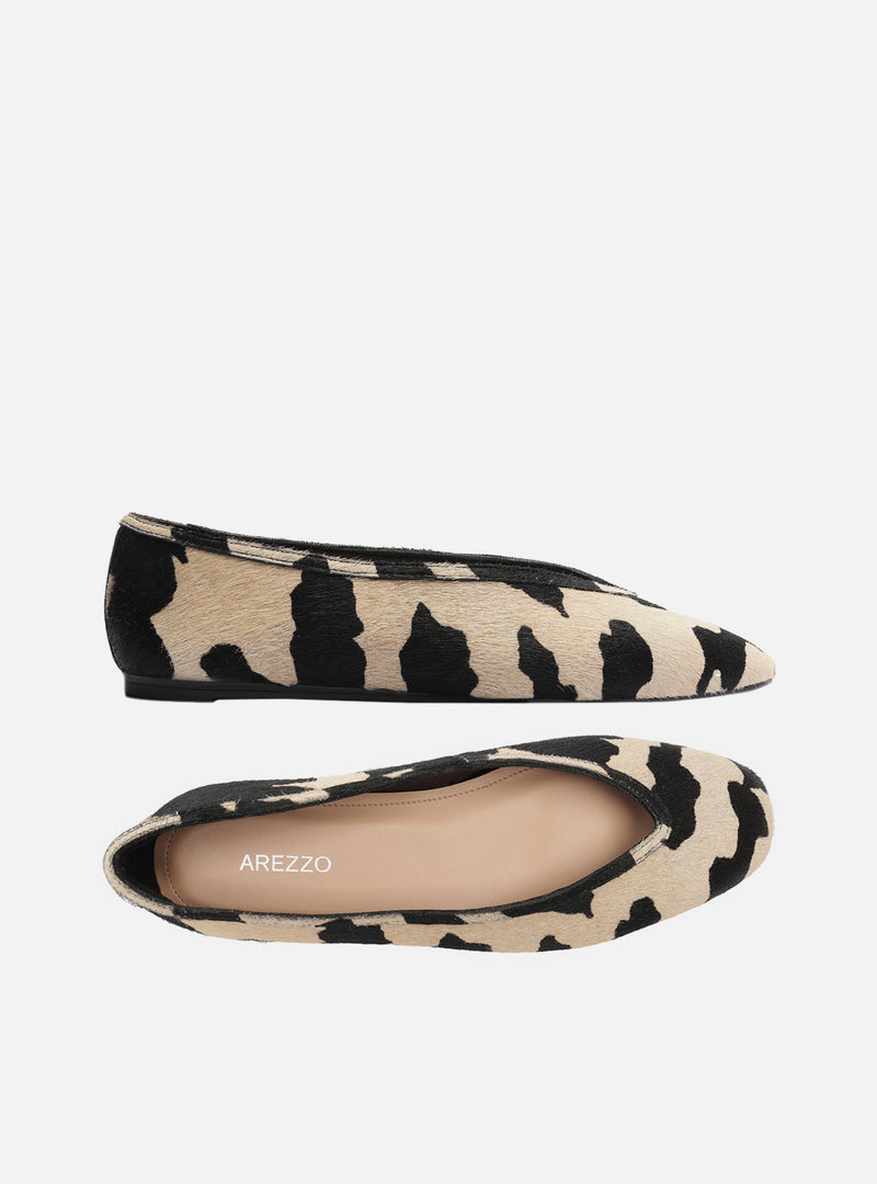 Daphne Ballet Leather Ballet Flats F/25