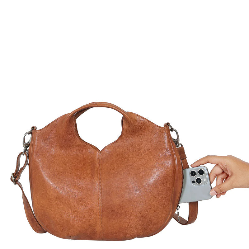 Darby Leather Crossbody