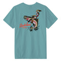 Dark Seas Rainbow Rider Pigment T-Shirt - Aqua