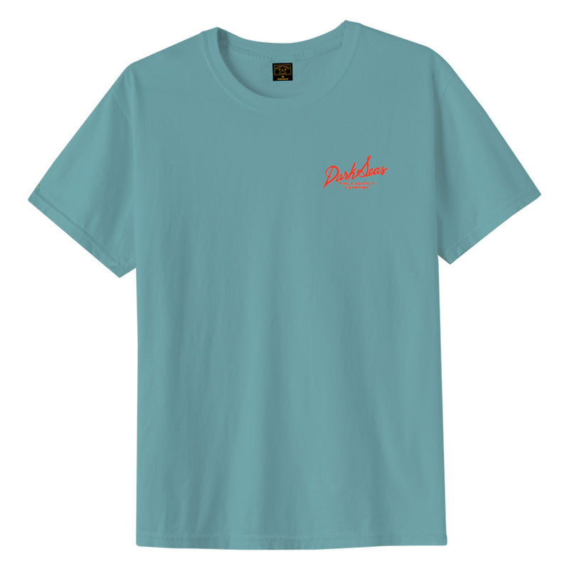 Dark Seas Rainbow Rider Pigment T-Shirt - Aqua