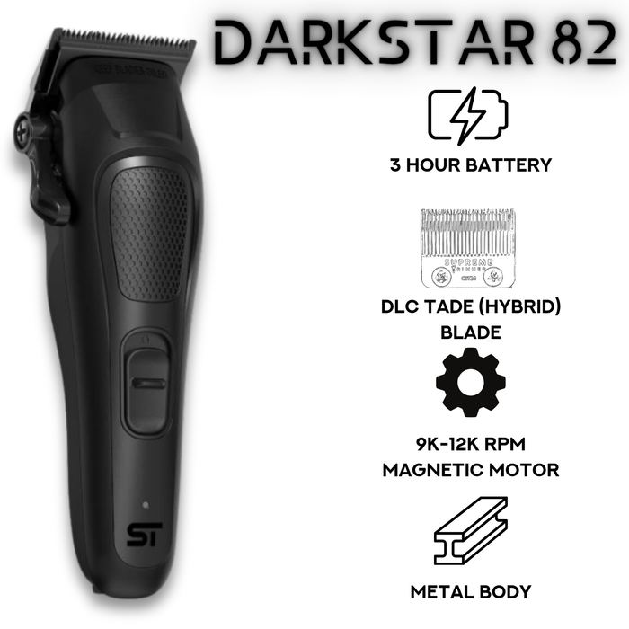 Supreme Trimmer DarkStar 82 Metal Clipper Side Profile