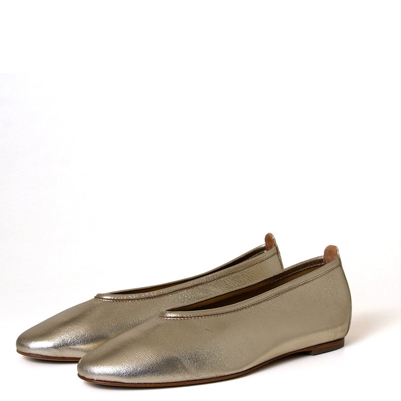 Dave 01 Women's Leather Flat