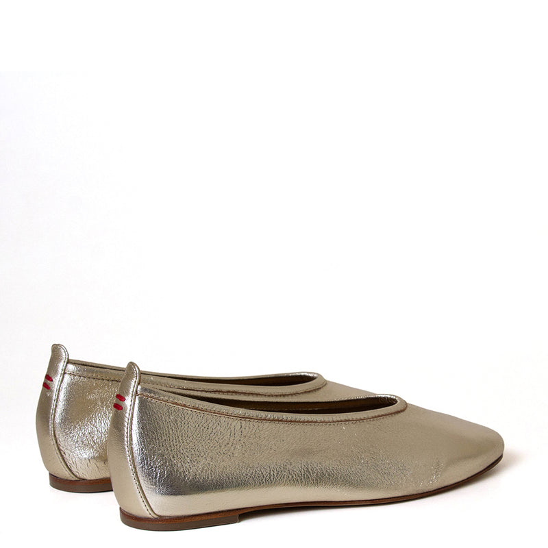 Dave 01 Women's Leather Flat