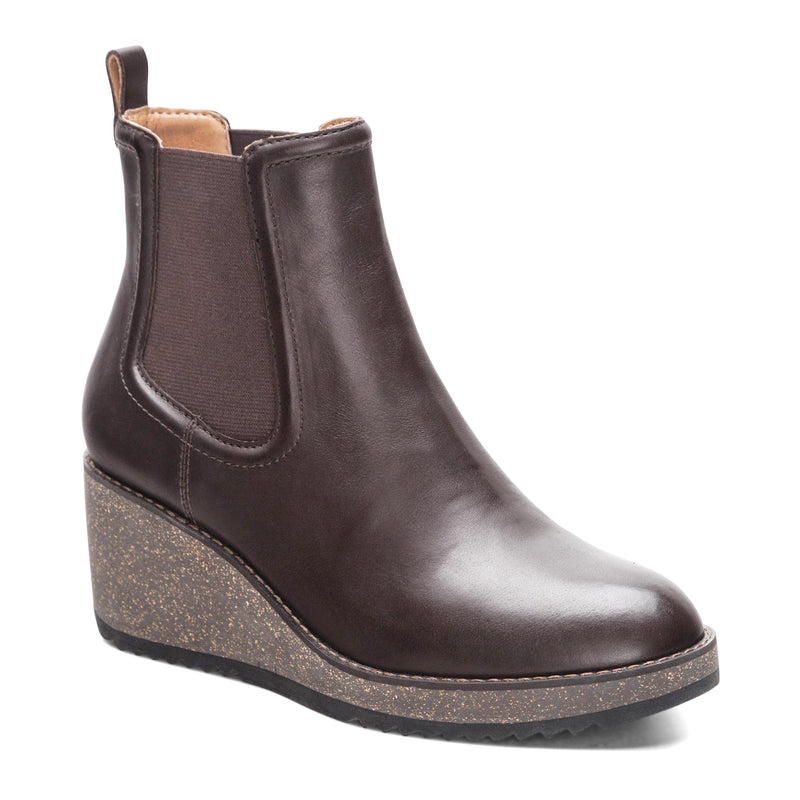 Dawn Wedge Boot #color_dark brown