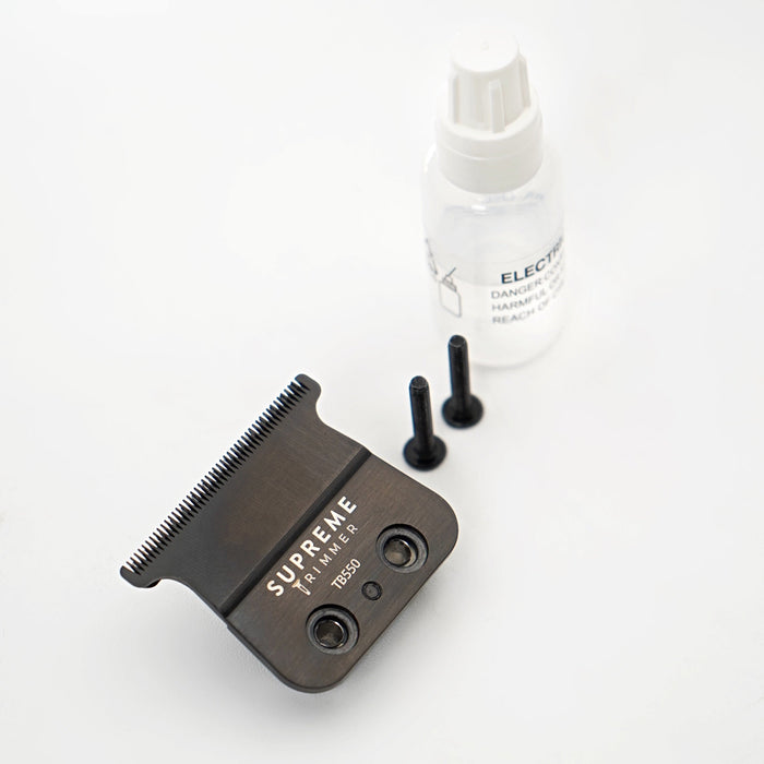 Supreme Trimmer TB550 Deep Tooth Replacement Blade with Maintenance Oil